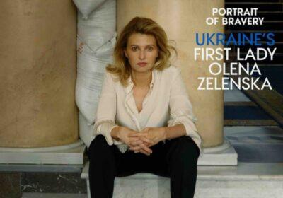 Olena Zelenska and Volodimir Zelensky bring the war in Ukraine to the cover of ‘Vogue’